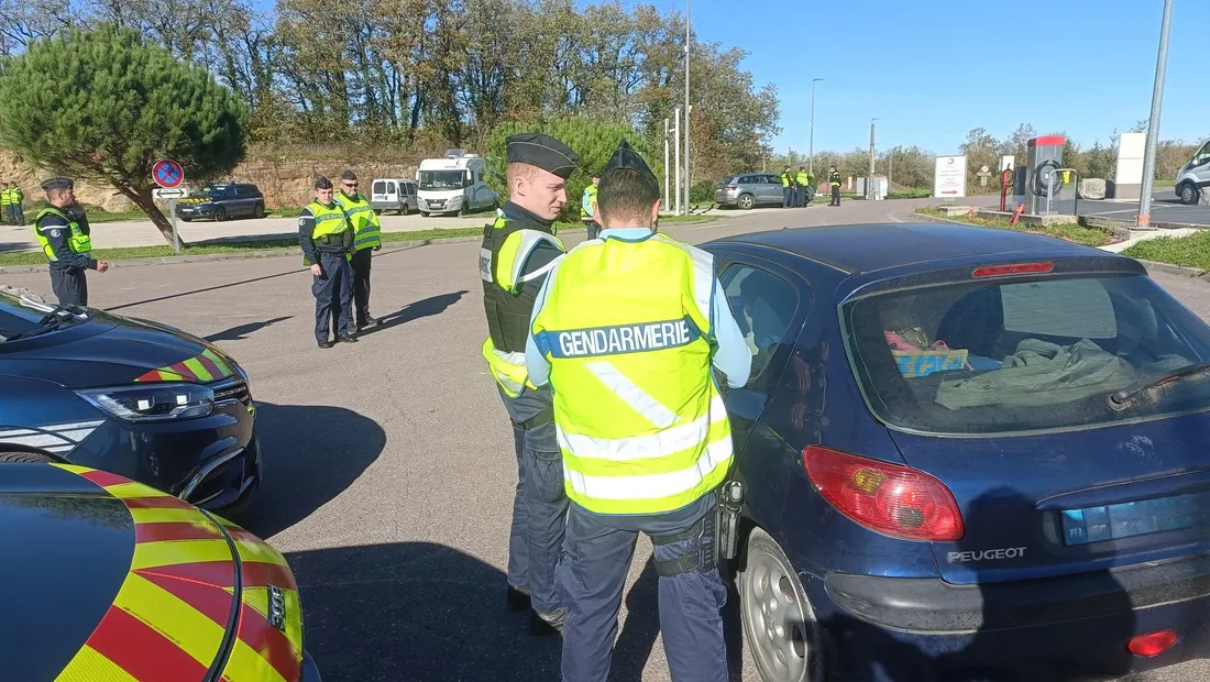 Contrôle gendarmerie A20