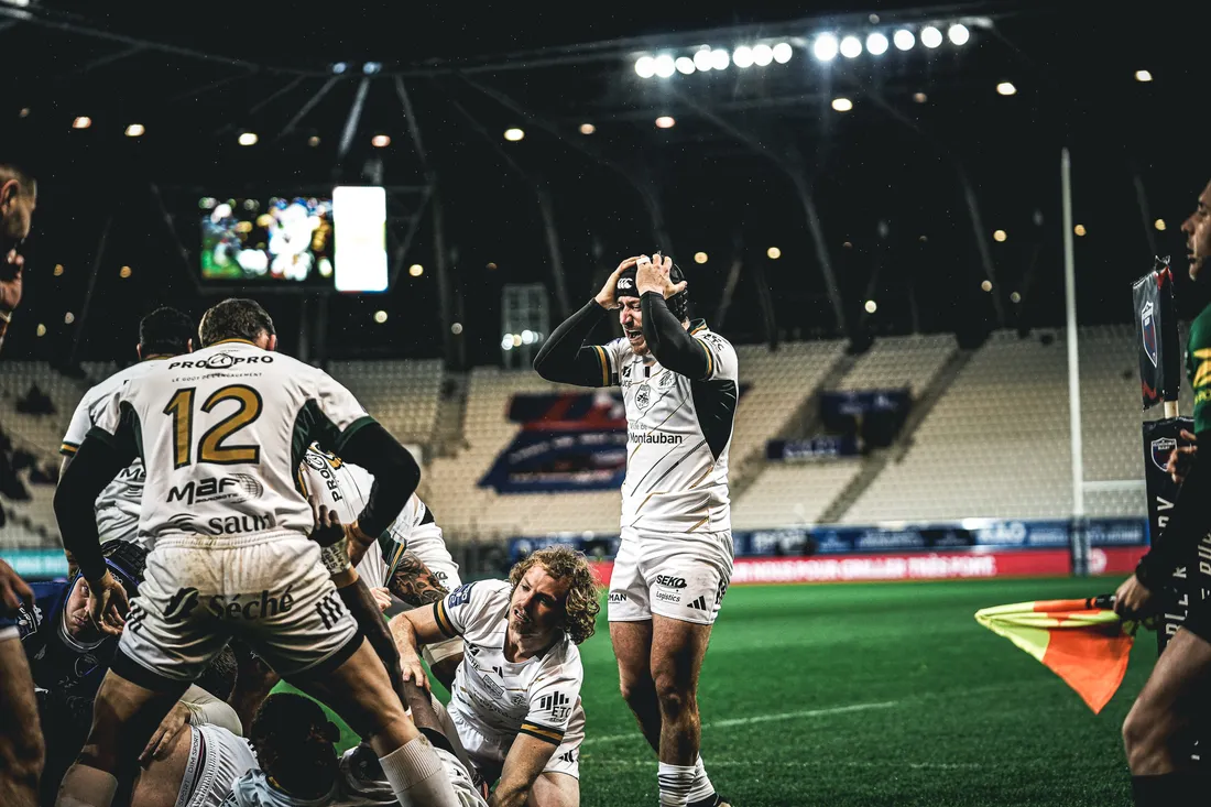 Thomas Fortunel, lors de la défaite à Grenoble
