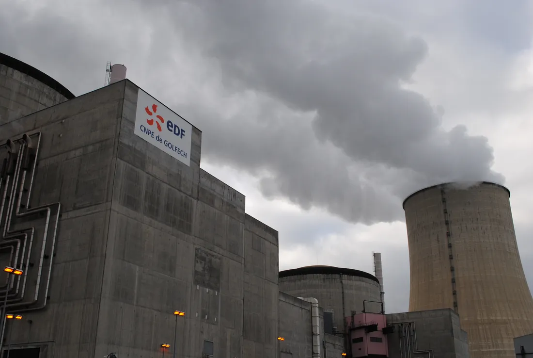 La centrale nucléaire de Golfech.