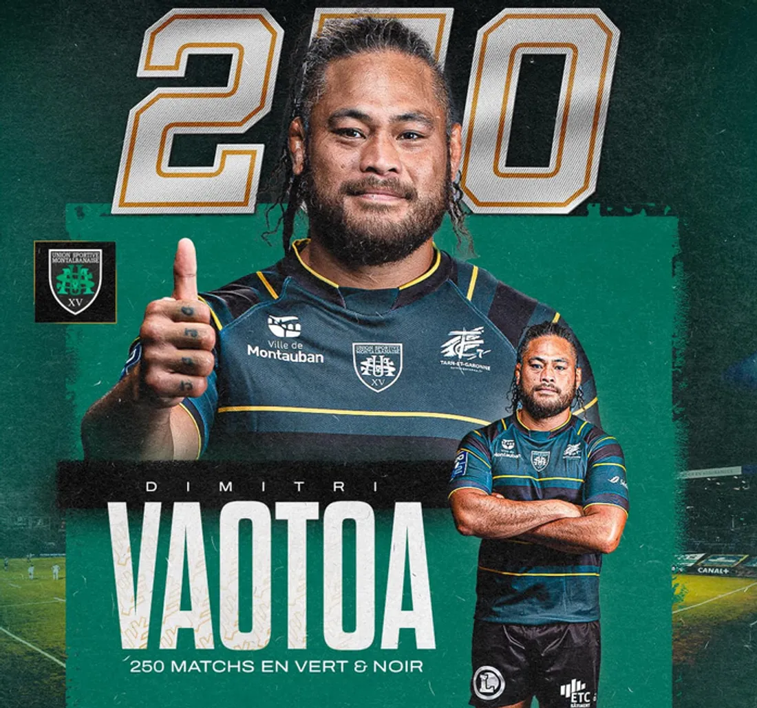 Dimitri Vaotoa, joueur de Montauban