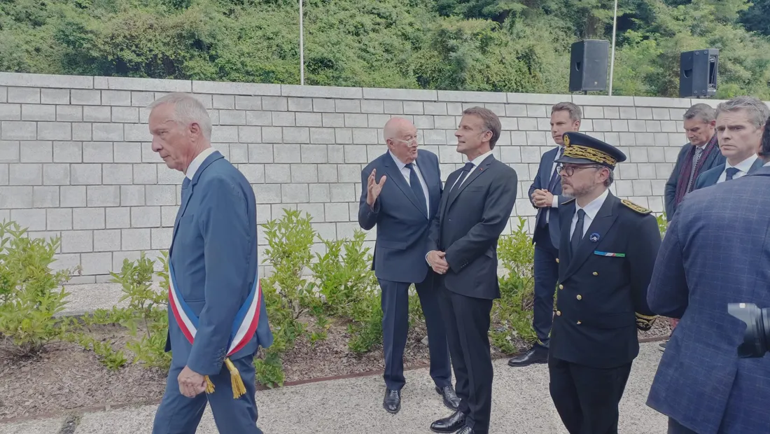 Emmanuel Macron, le 10 juin à Tulle