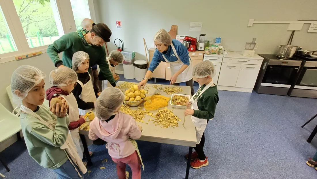 Atelier farcidures au centre de Loisirs du Chambon à Tulle