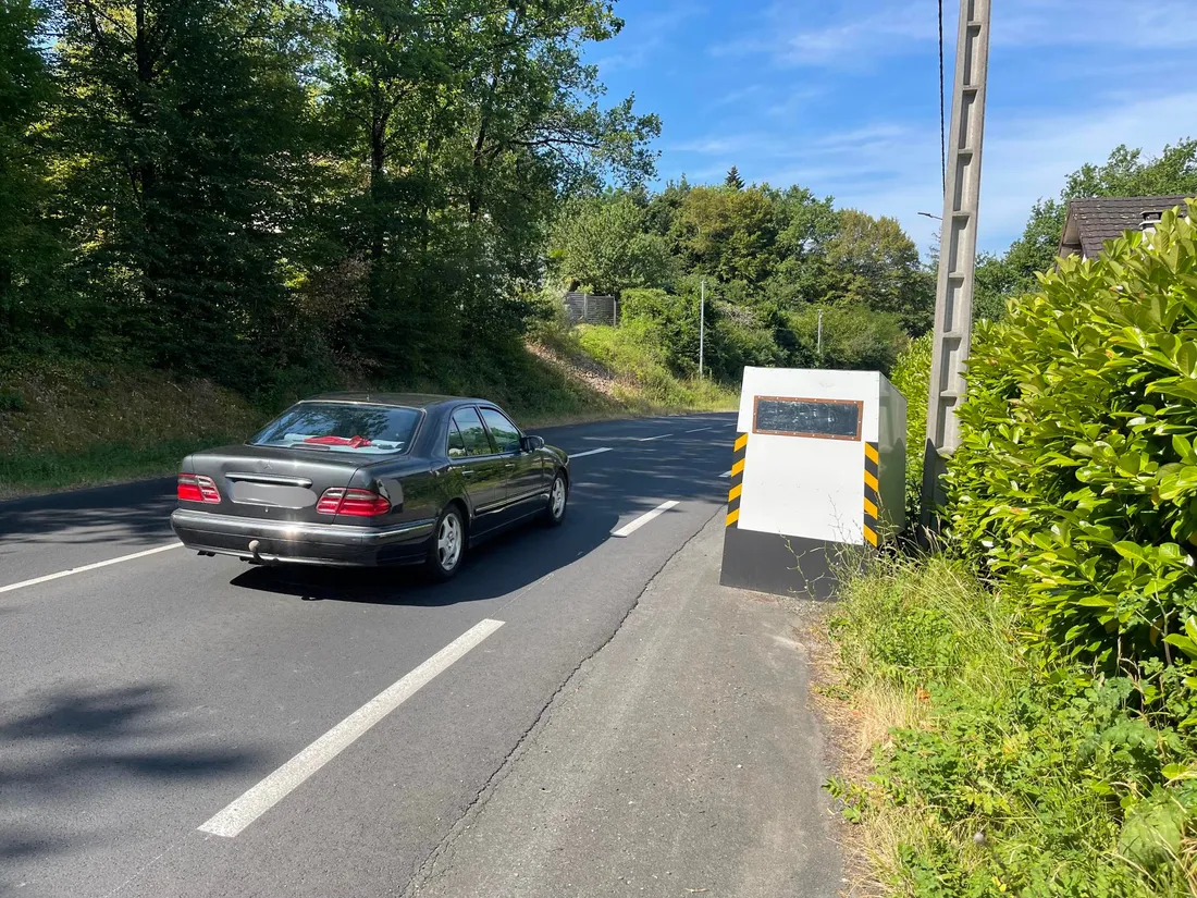 Le faux radar installée à Malemort (Corrèze)