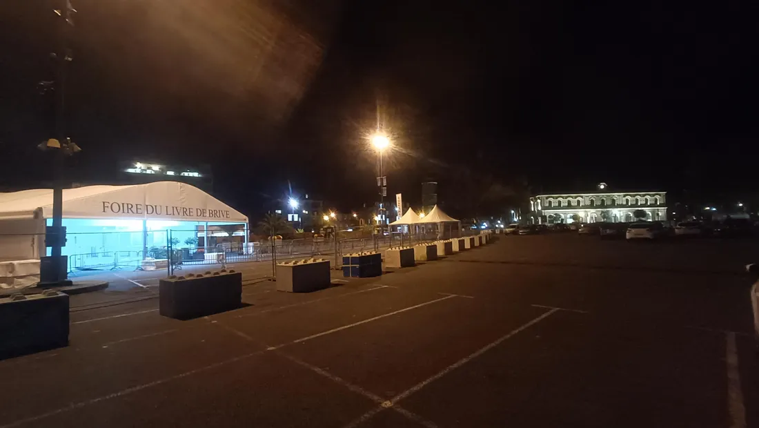 La halle Brassens à J moins 1