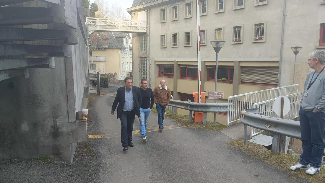 Les représentants de la liste gagnante, Antoine Brousse, Daniel Couderc et Emmanuel Lissajoux