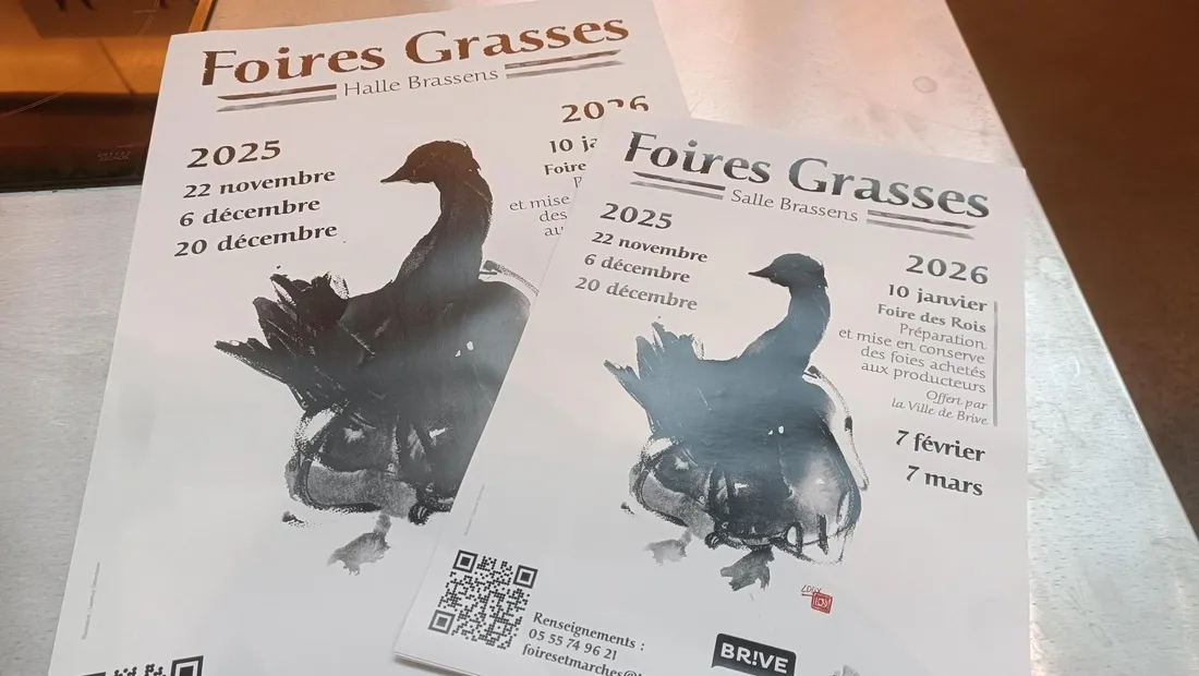 Foires Grasses Brive Affiche 2025