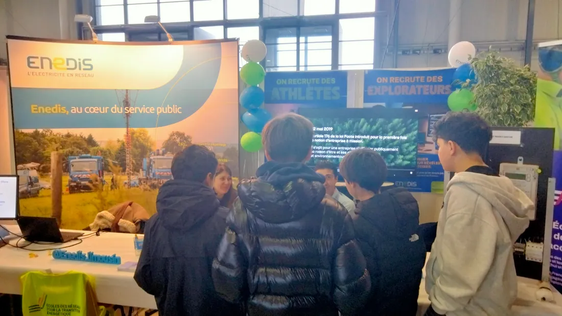 Forum d'orientation à Brive (Corrèze) le 27 janvier 2026.