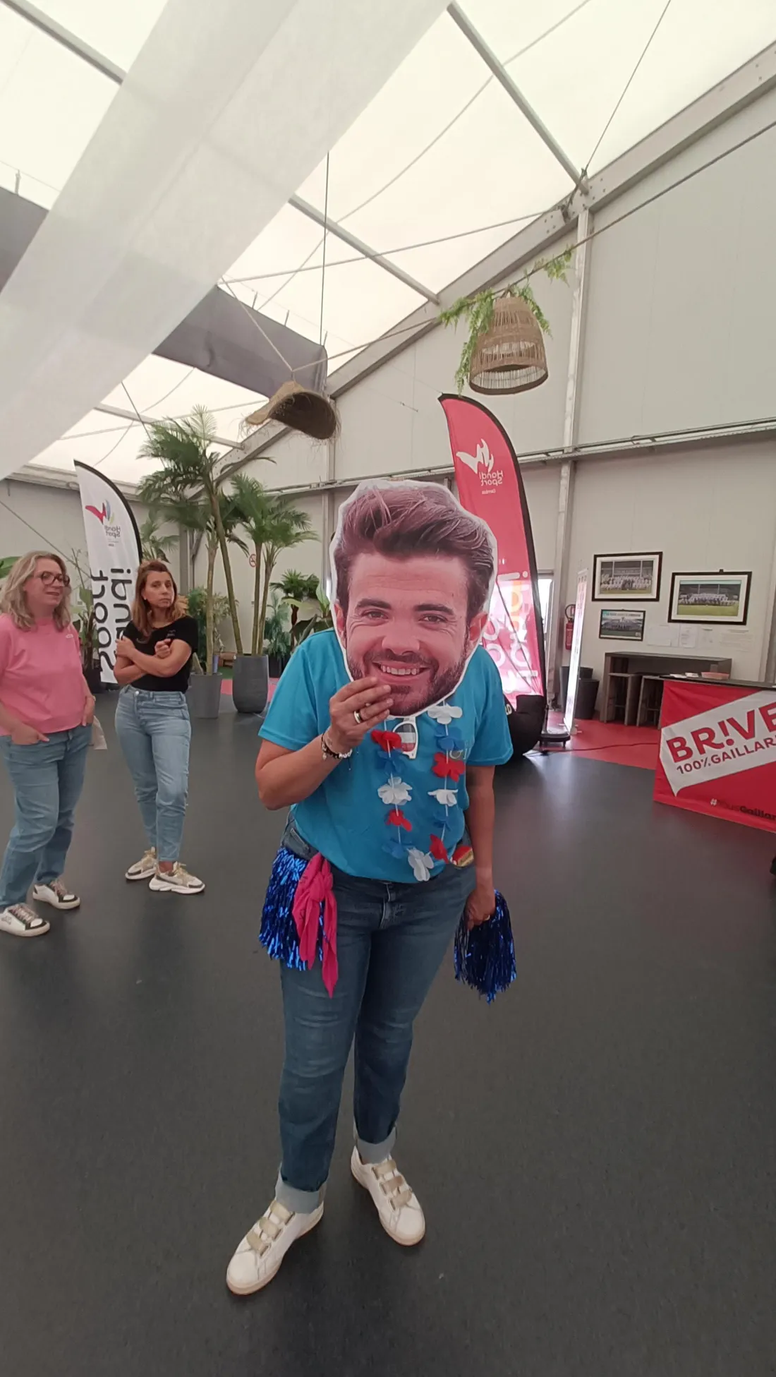 Fan zone Mathieu Bosredon face