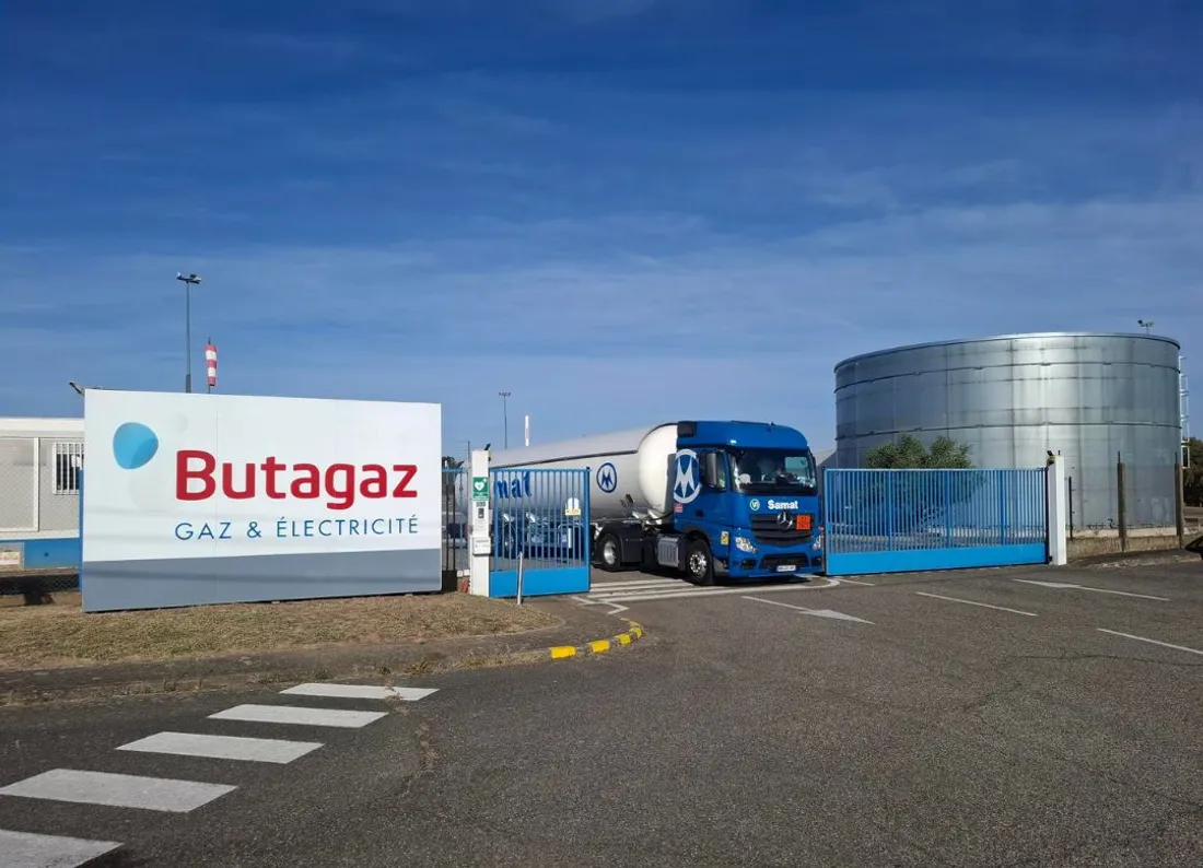 Usine Butagaz à Castelsarrasin