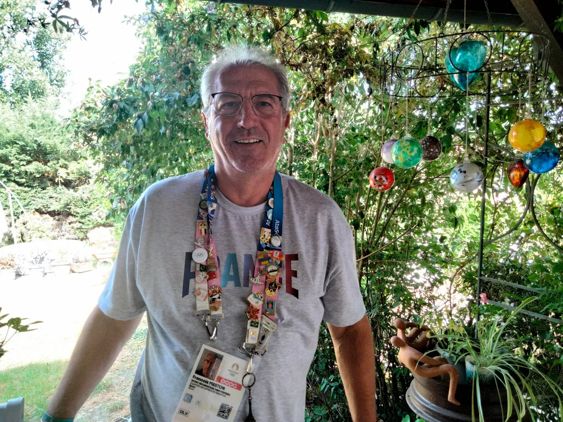 François Meston et ses Pins des J.O de Paris