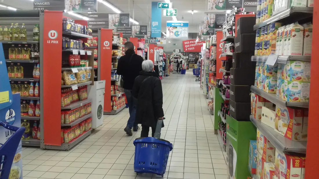 Dans le domaine de l'alimentaire, la majorité des achats se font en grande surface