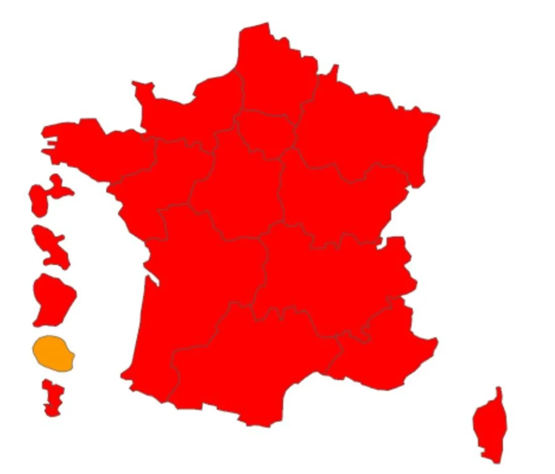 Épidémie de grippe, l'ensemble du pays en alerte rouge