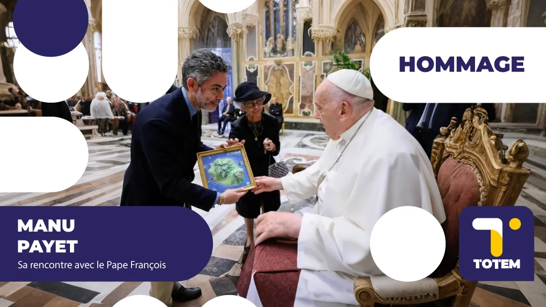 Manu Payet et le Pape François
