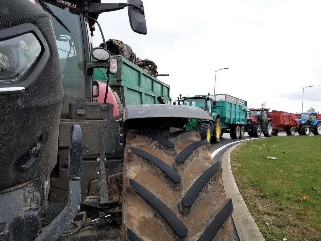 Manifestation agricole à Montauban