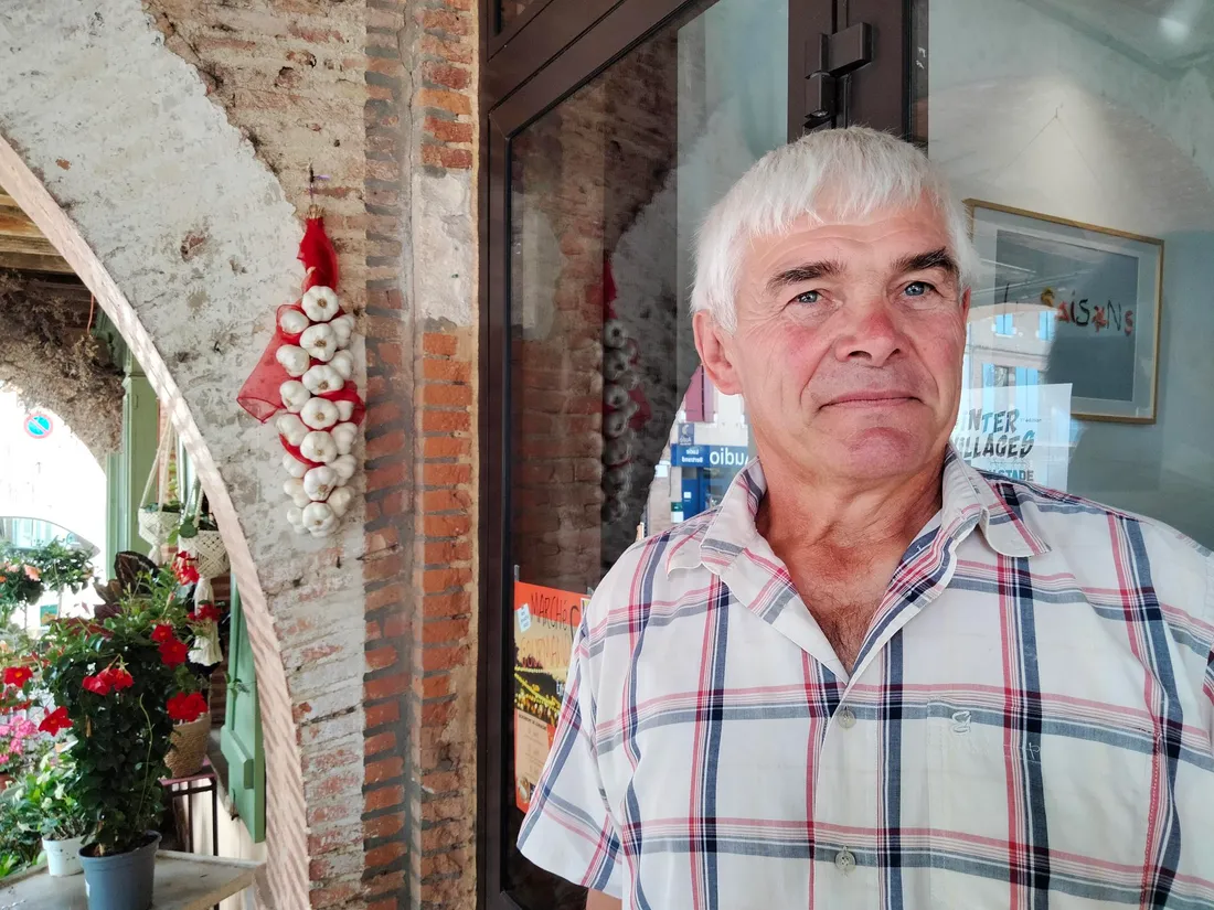 Alain Sancey, président de l'Ail en Lomagne en Fête