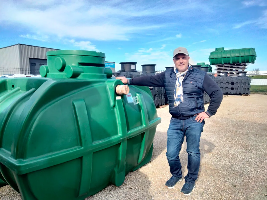 Thierry Cannes, gérant de la société Occi’Pro Environnement à Grisolles.