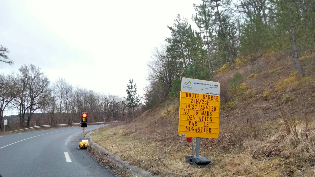 La route était en alternat depuis plusieurs mois déjà
