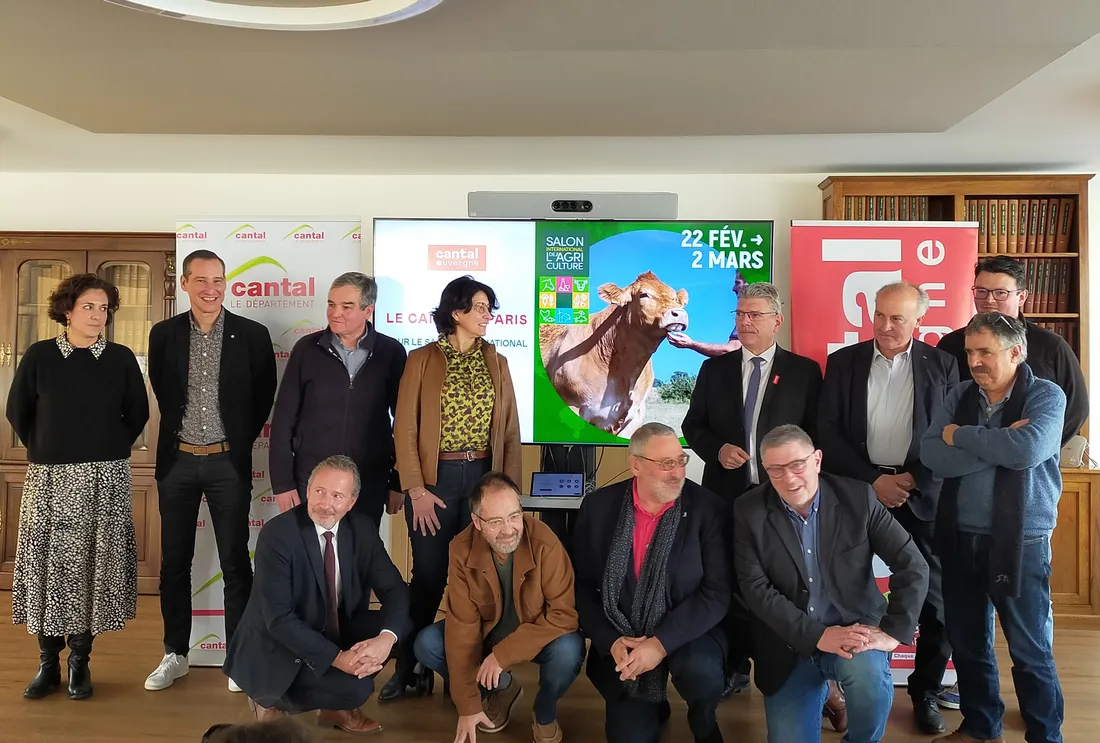 Les participants  Cantal au SIA