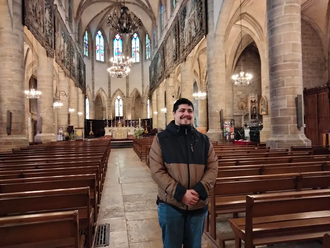 Gael Gimenez est le nouveau gardien de la cathédrale