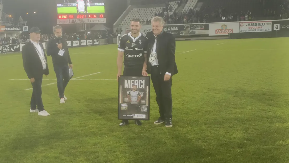 Thomas Laranjeira salué par le CAB.