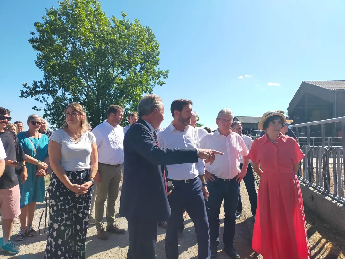 Fabrice Pannekoucke  au lycée agricole d'Aurillac