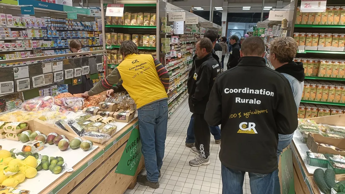 Mobilisation de la Coordination rurale le 23 octobre 2025 en Corrèze.