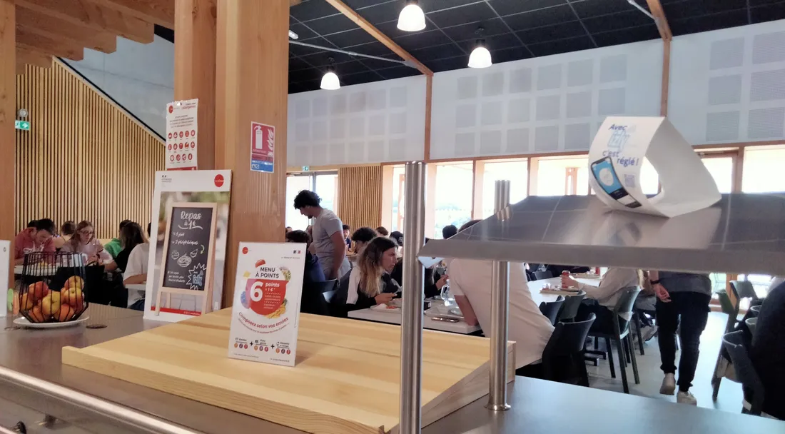Le nouveau resto U d'Aurillac (Cantal)