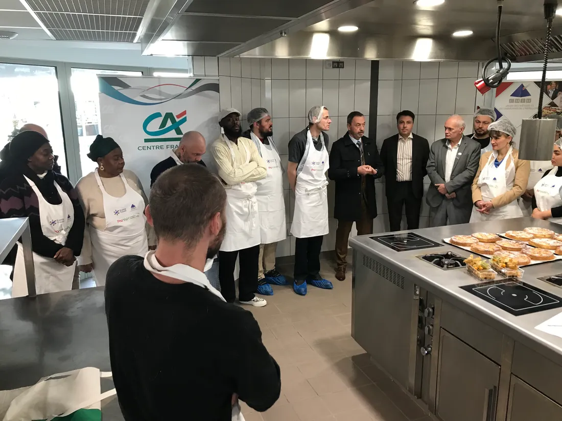  restaurant éphèmère à l'IFPP Aurillac