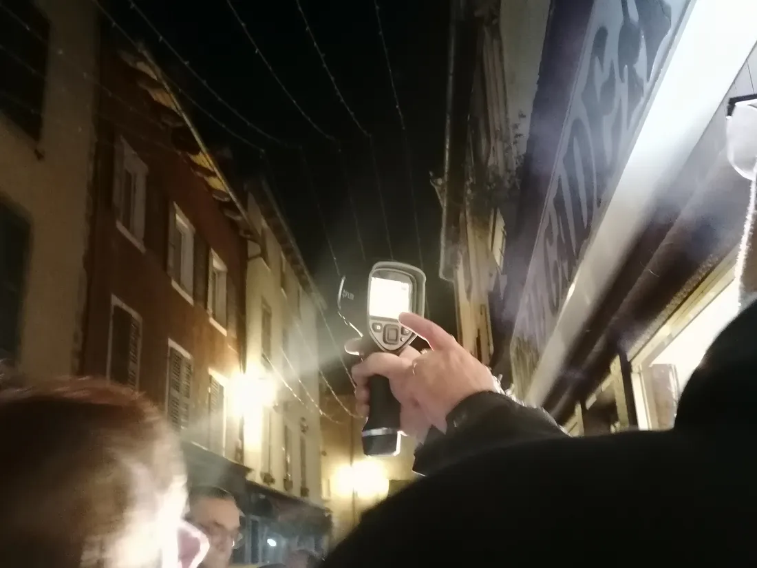 Balade thermographique à Laguiole (Aveyron)