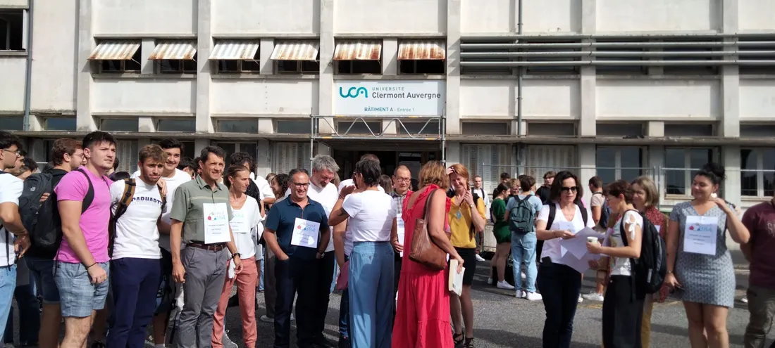 Rentrée étudiante perturbée à Aurillac