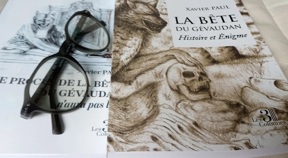 Les deux ouvrages de Xavier PAUL sur la Bête du Gévaudan