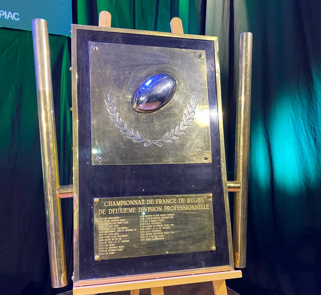Le bouclier de champion de France de ProD2