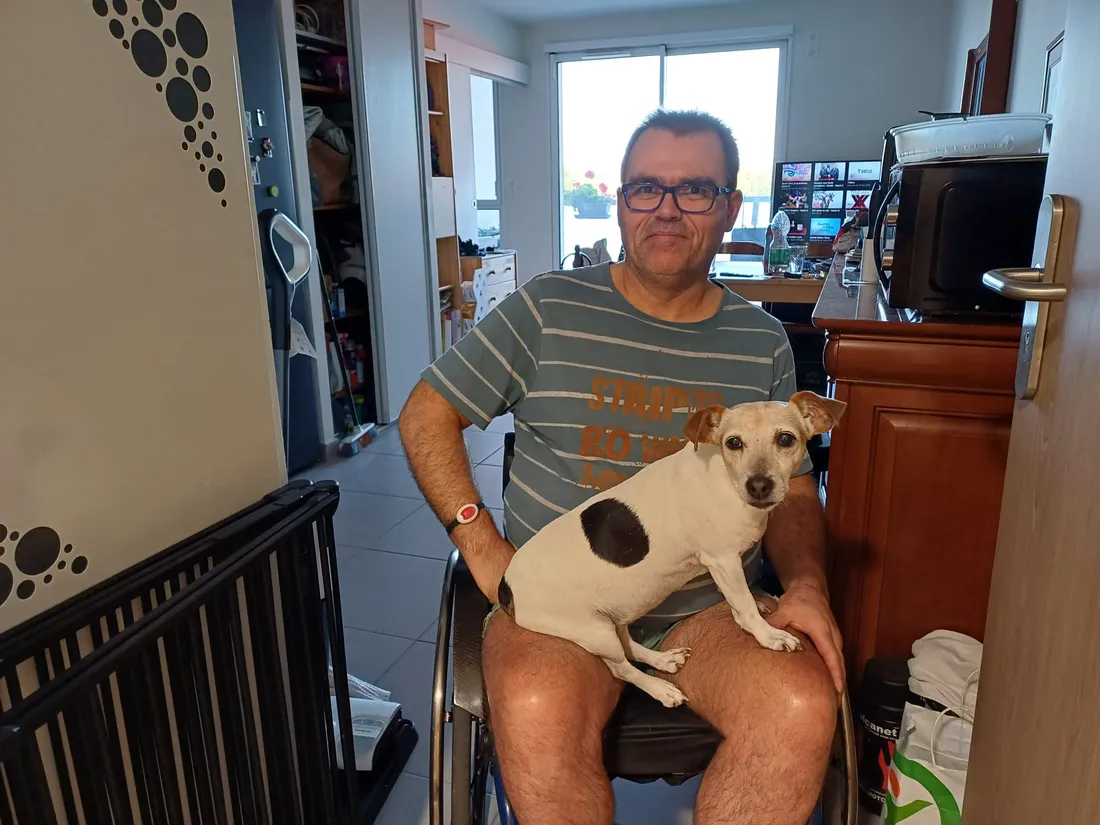 Gilles Tournié un des premiers locataires à avoir intégré la résidence gérée par Heraclide Invest.