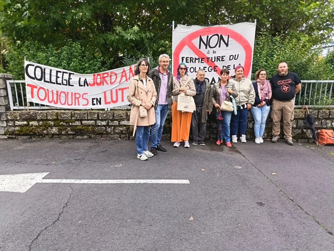 La mobilisation se poursuit contre la fermeture du collège de La Jordanne.