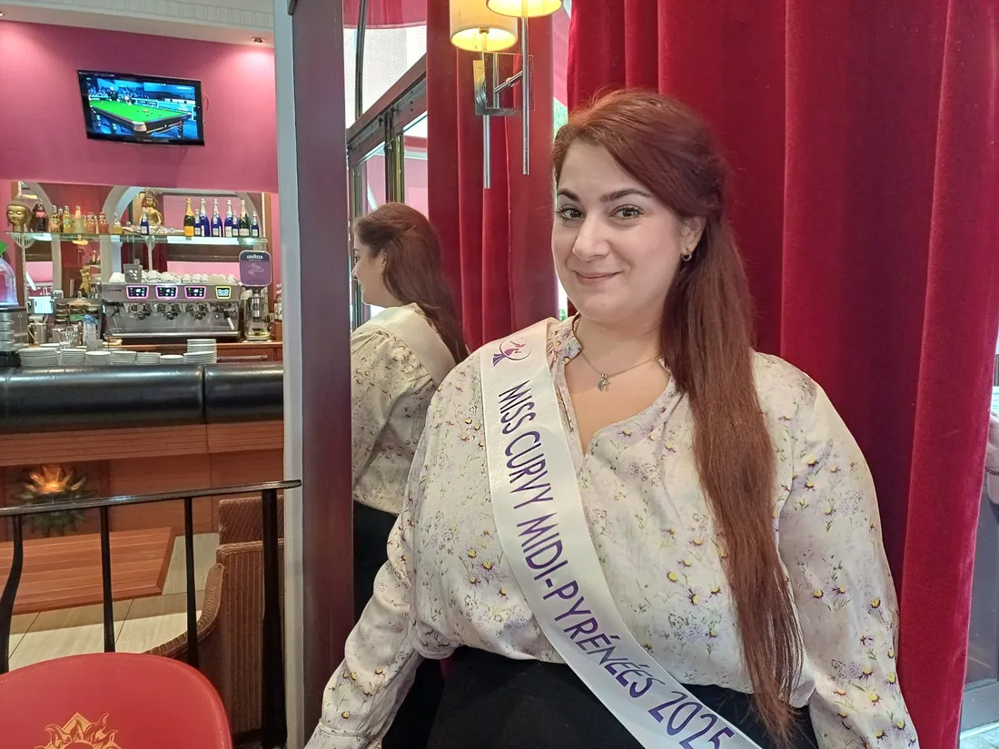 Sabrina nouvelle miss Curvy Midi-Pyrénées.