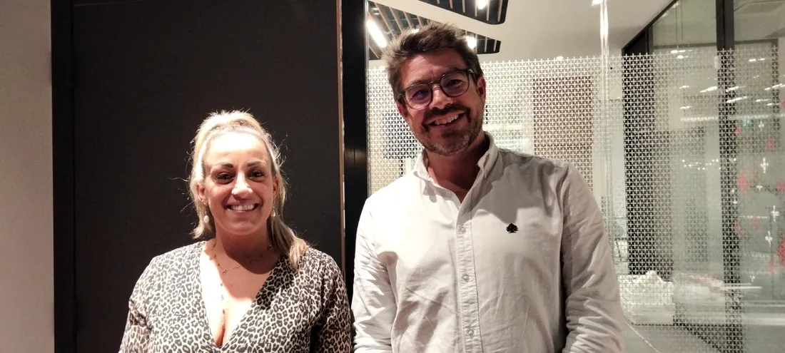 Chérazade Chamchoun et François Bru