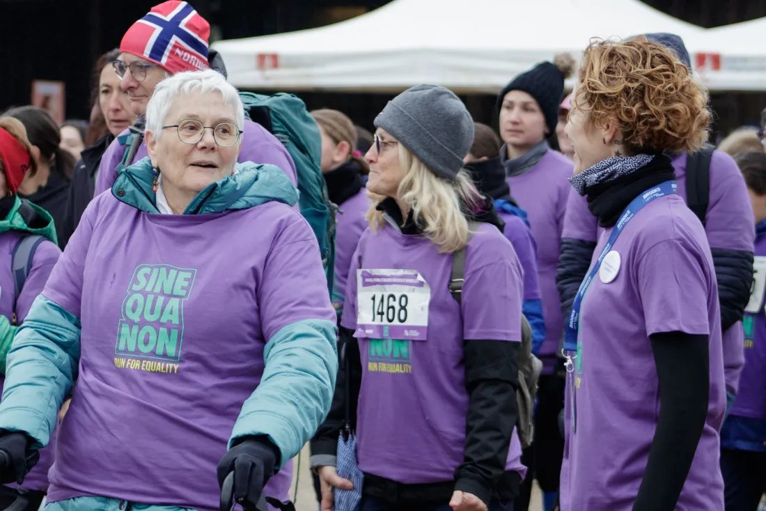 Les participantes de la course en 2025. 