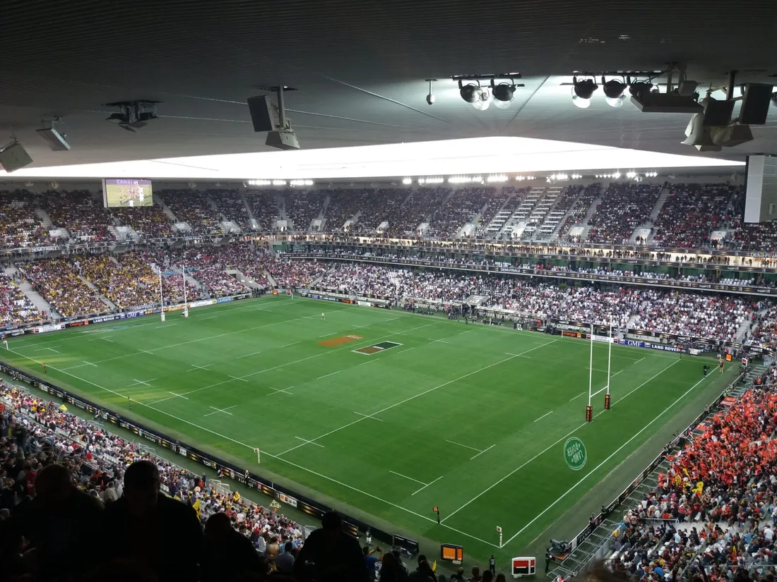 Demi-finale du Top 14 à Bordeaux.