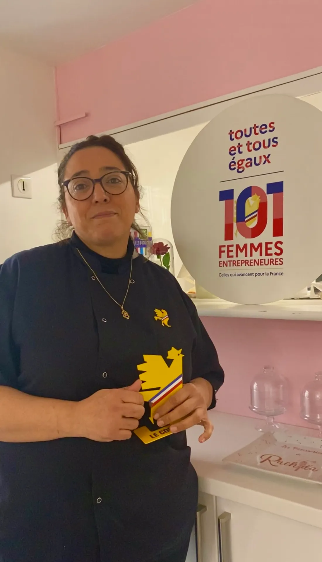 Rachida El Haouari est l'ambassadrice de l'Aveyron à Matignon pendant 1 an. 