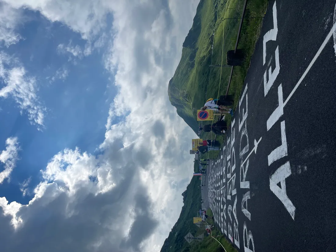 Puy mary et Romain Bardet