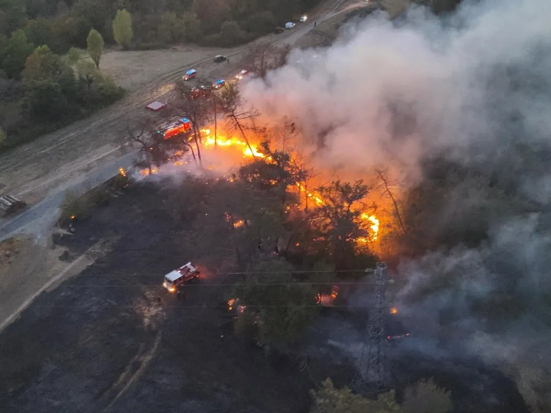Incendie Brive