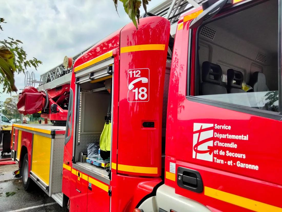 Illustration intervention pompiers 82 