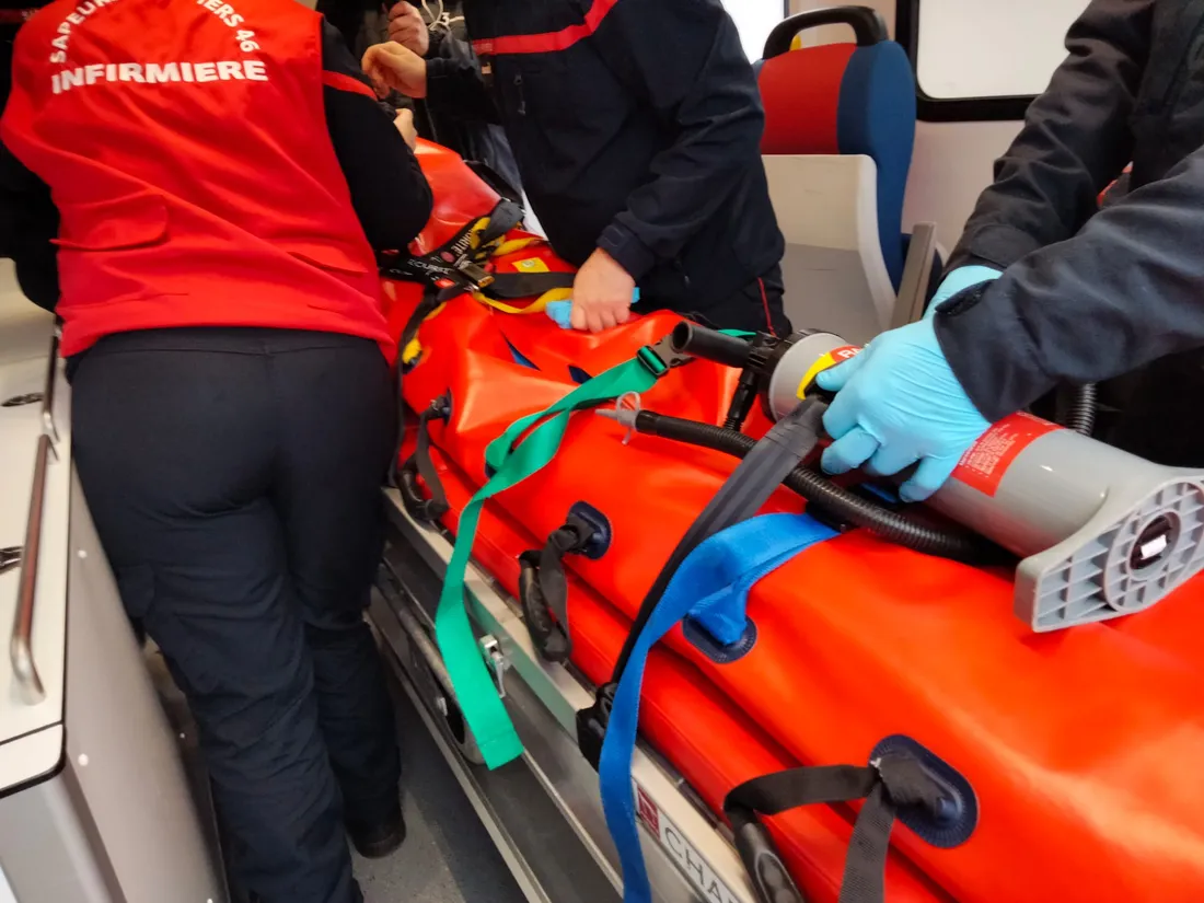 Illustration réanimation pompiers 