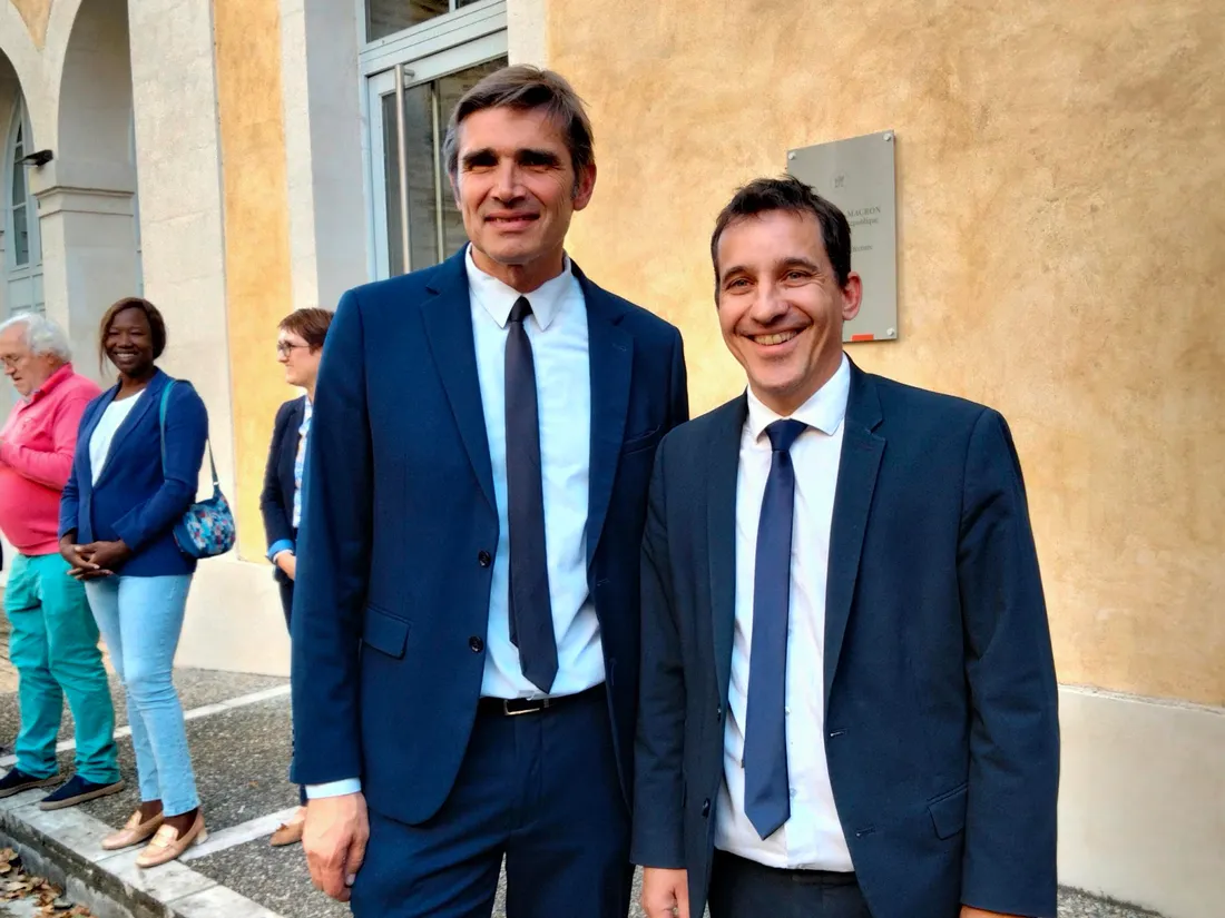 Jean-Marc Vayssouze et Raphaël Daubet les deux nouveaux sénateurs du Lot