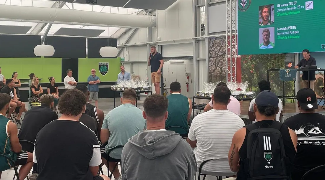  Jean SOUSA, ancien joueur de l’USM conseille les joueurs de l’intérêt de l’immersion en entreprise