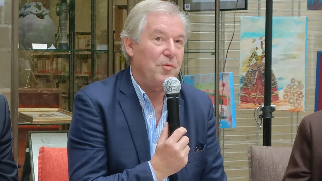 Jérôme Garcin, le Président de la 42ème Foire du Livre de Brive