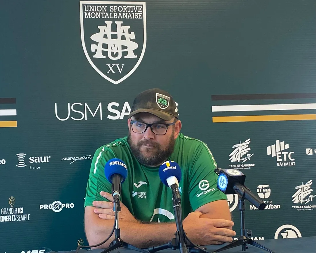 Johan Snyman, entraineur des avants de l'USM