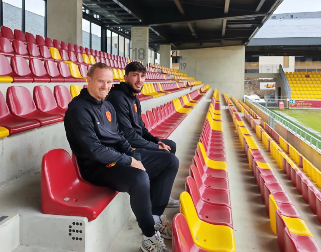 Clément Jolibois et Mathis Magnin