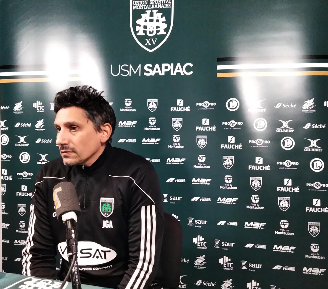 Julien Gauthier, entraîneur de Montauban