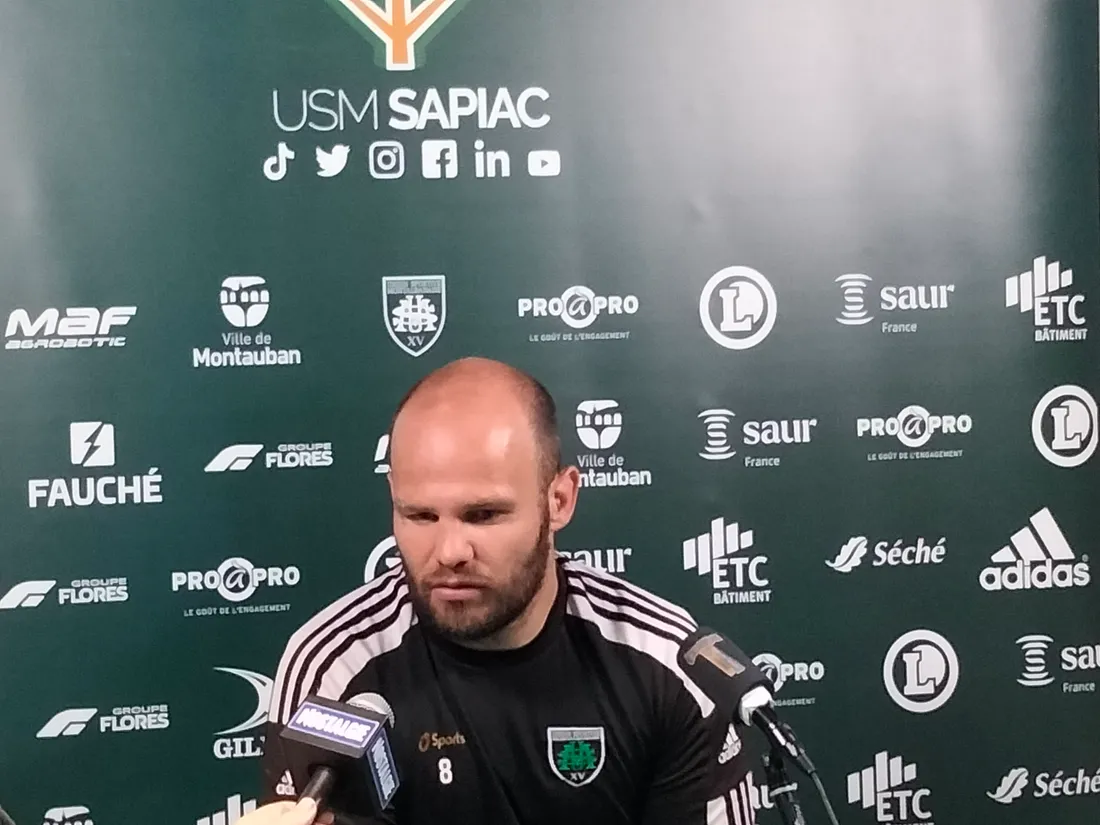Kevin Firmin, talonneur de l'US Montauban